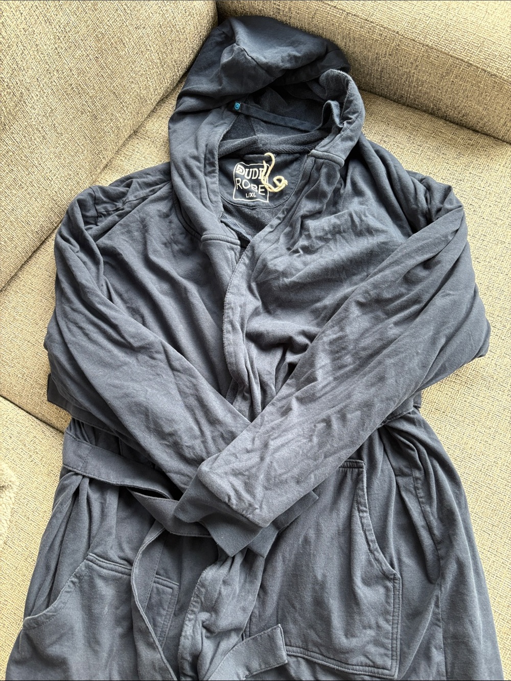 Men's Dude Hooded Robe
